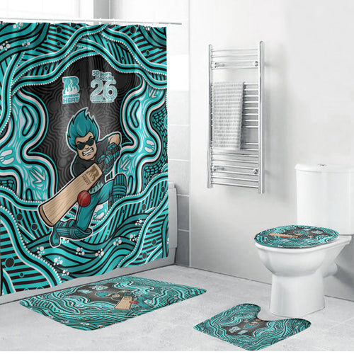 Brisbane Heat NAIDOC Week 2026 Bathroom Set Aboriginal Indigenous - 50 Years of Deadly