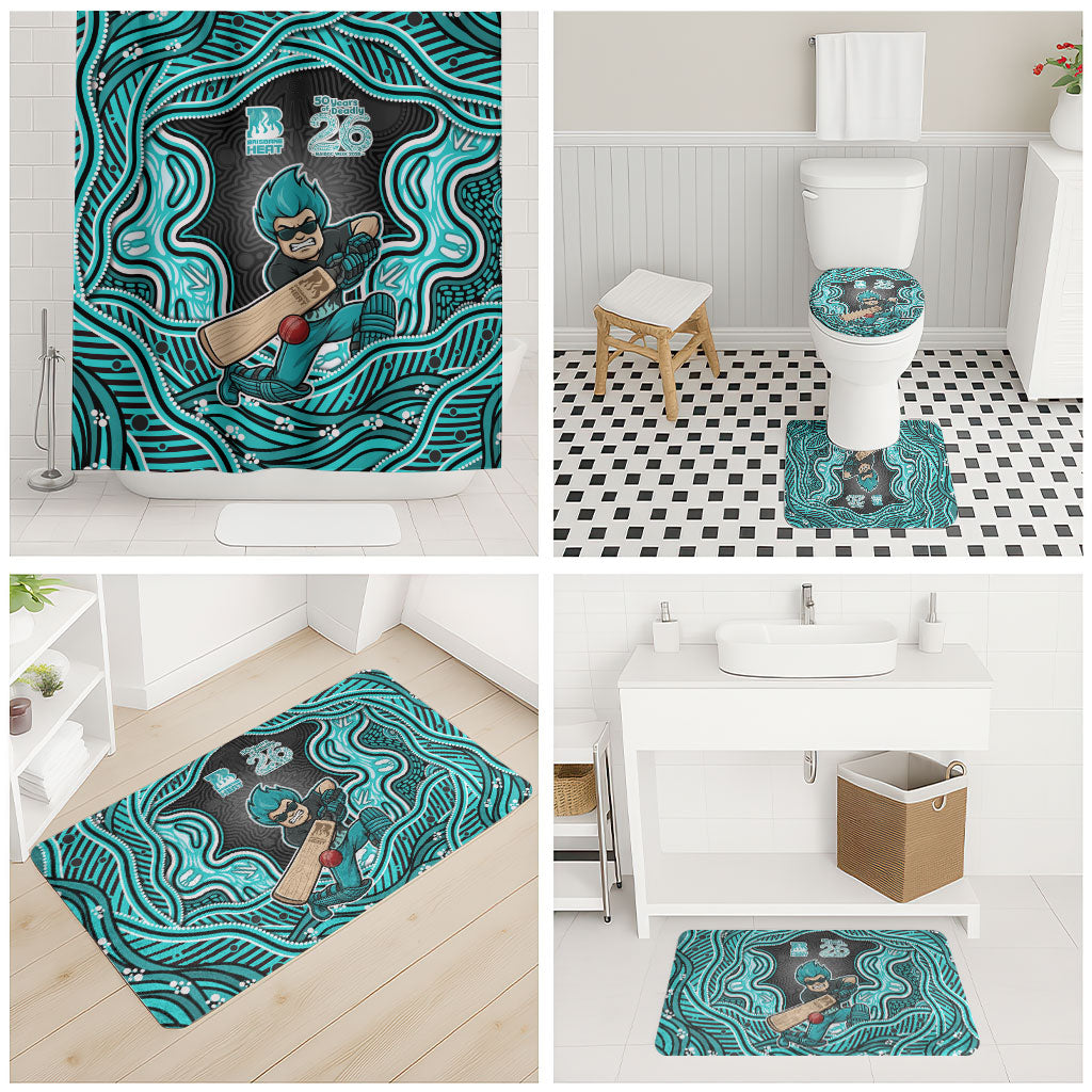Brisbane Heat NAIDOC Week 2026 Bathroom Set Aboriginal Indigenous - 50 Years of Deadly