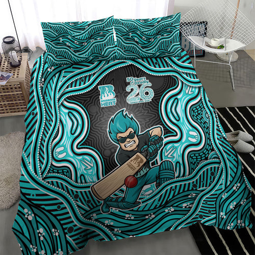 Brisbane Heat NAIDOC Week 2026 Bedding Set Aboriginal Indigenous - 50 Years of Deadly