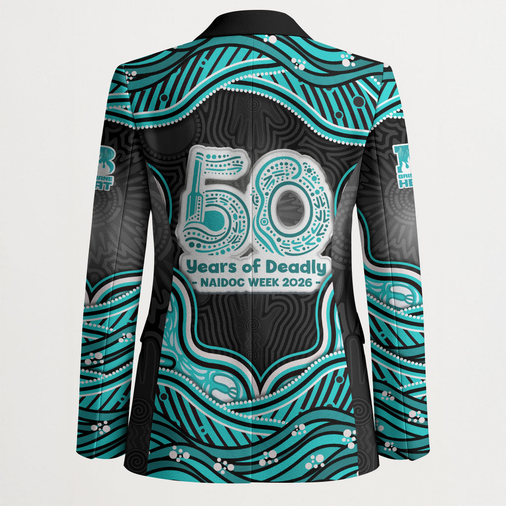 Brisbane Heat NAIDOC Week 2026 Blazer Aboriginal Indigenous - 50 Years of Deadly