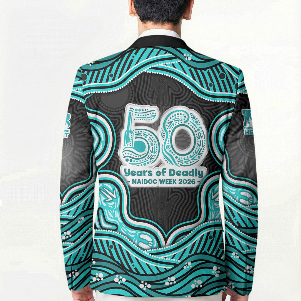 Brisbane Heat NAIDOC Week 2026 Blazer Aboriginal Indigenous - 50 Years of Deadly