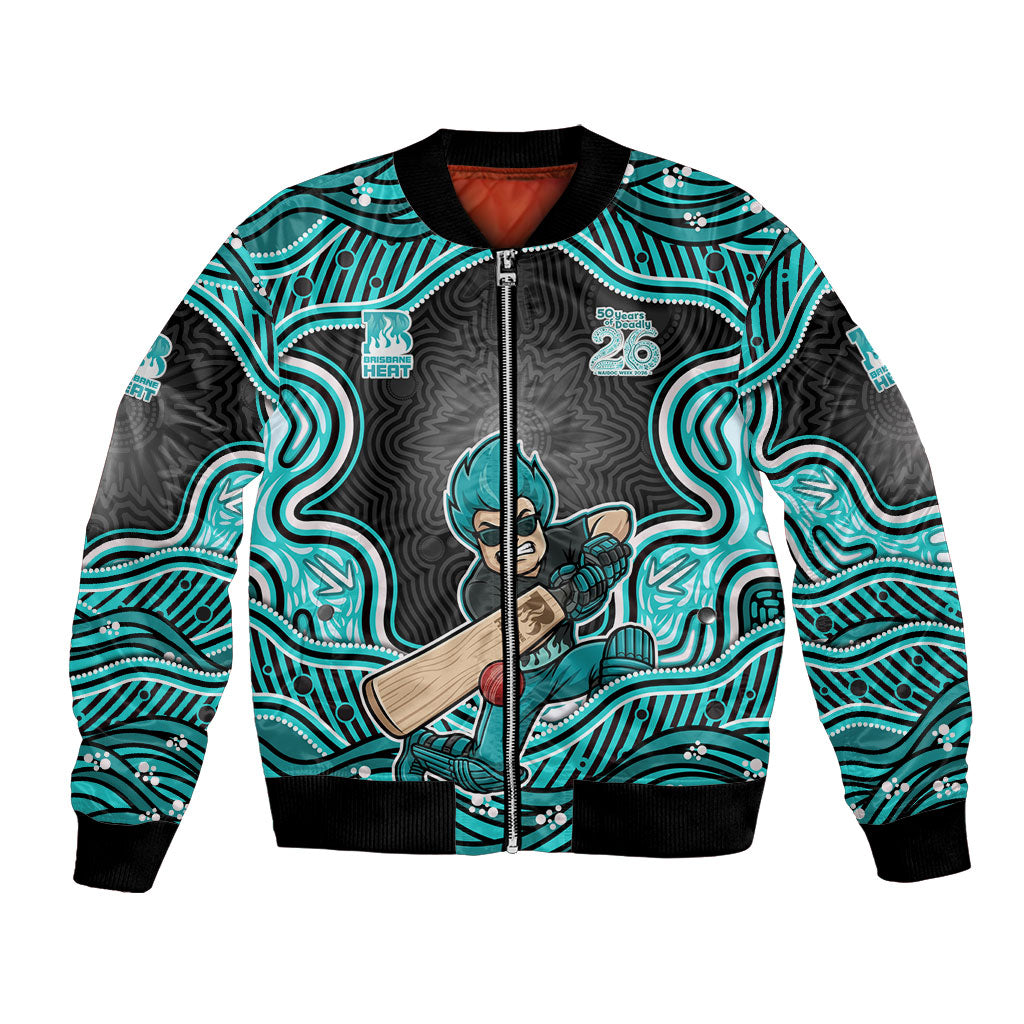 Brisbane Heat NAIDOC Week 2026 Bomber Jacket Aboriginal Indigenous - 50 Years of Deadly