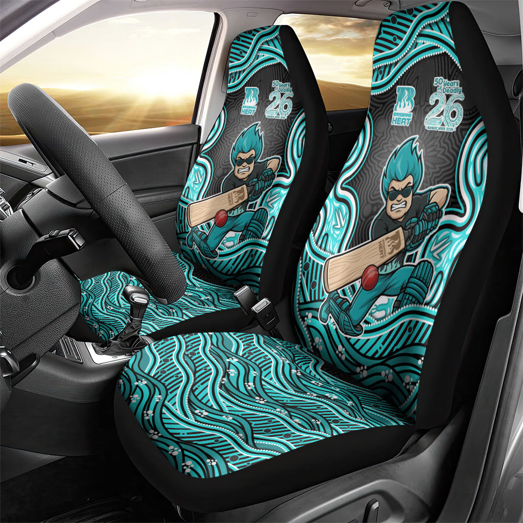 Brisbane Heat NAIDOC Week 2026 Car Seat Cover Aboriginal Indigenous - 50 Years of Deadly