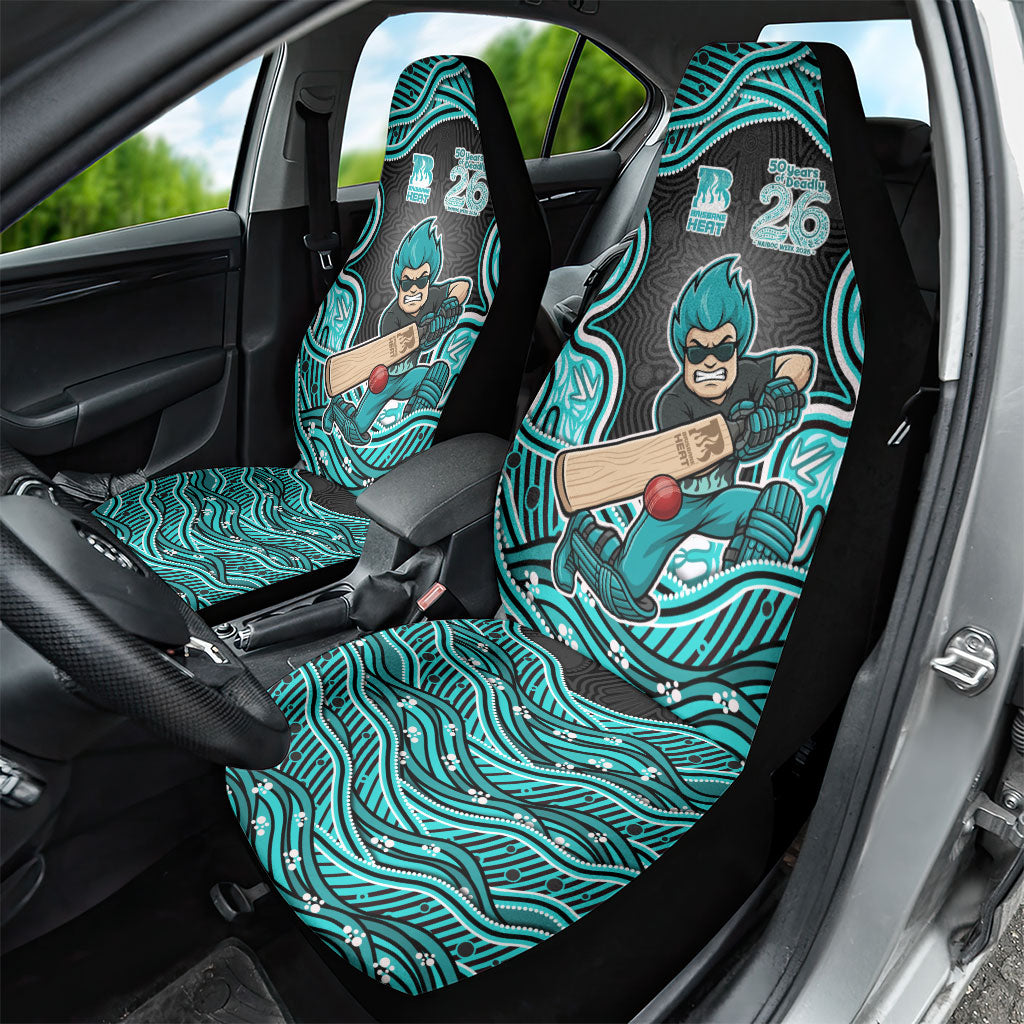 Brisbane Heat NAIDOC Week 2026 Car Seat Cover Aboriginal Indigenous - 50 Years of Deadly