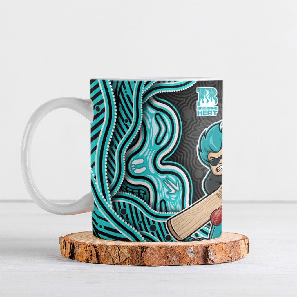 Brisbane Heat NAIDOC Week 2026 Ceramic Mug Aboriginal Indigenous - 50 Years of Deadly