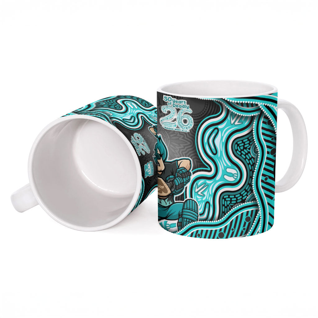 Brisbane Heat NAIDOC Week 2026 Ceramic Mug Aboriginal Indigenous - 50 Years of Deadly