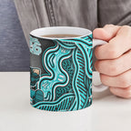 Brisbane Heat NAIDOC Week 2026 Ceramic Mug Aboriginal Indigenous - 50 Years of Deadly