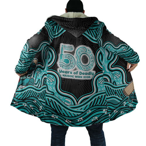 Brisbane Heat NAIDOC Week 2026 Cloak Aboriginal Indigenous - 50 Years of Deadly