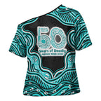 Brisbane Heat NAIDOC Week 2026 Cross Shoulder Shirt Aboriginal Indigenous - 50 Years of Deadly