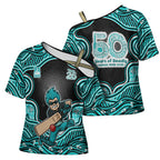 Brisbane Heat NAIDOC Week 2026 Cross Shoulder Shirt Aboriginal Indigenous - 50 Years of Deadly