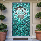 Brisbane Heat NAIDOC Week 2026 Door Cover Aboriginal Indigenous - 50 Years of Deadly