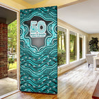 Brisbane Heat NAIDOC Week 2026 Door Cover Aboriginal Indigenous - 50 Years of Deadly