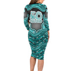 Brisbane Heat NAIDOC Week 2026 Family Matching Long Sleeve Bodycon Dress and Hawaiian Shirt Aboriginal Indigenous - 50 Years of Deadly