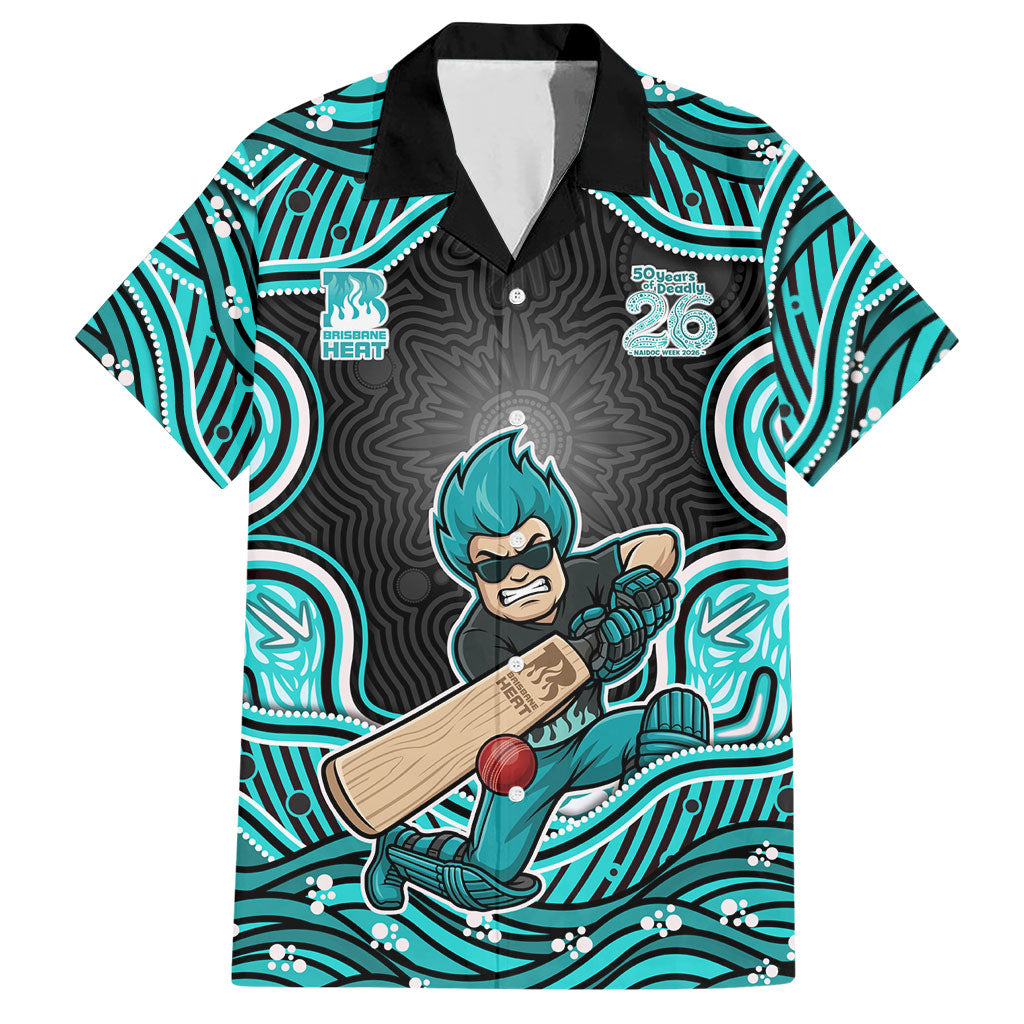 Brisbane Heat NAIDOC Week 2026 Hawaiian Shirt Aboriginal Indigenous - 50 Years of Deadly