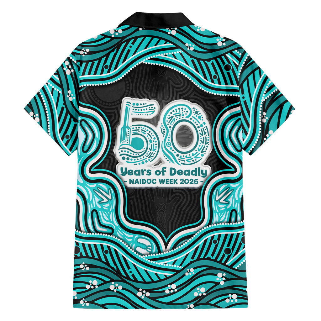 Brisbane Heat NAIDOC Week 2026 Hawaiian Shirt Aboriginal Indigenous - 50 Years of Deadly