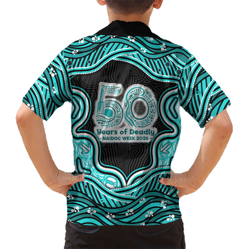 Brisbane Heat NAIDOC Week 2026 Hawaiian Shirt Aboriginal Indigenous - 50 Years of Deadly