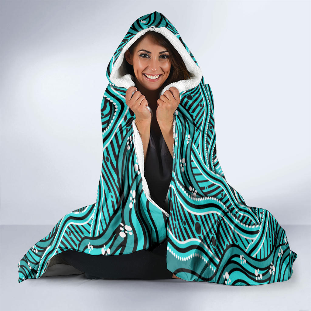 Brisbane Heat NAIDOC Week 2026 Hooded Blanket Aboriginal Indigenous - 50 Years of Deadly