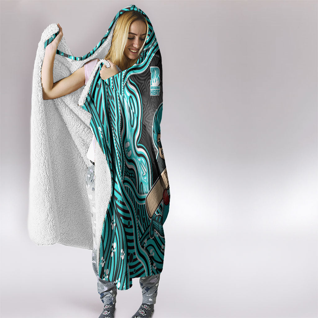 Brisbane Heat NAIDOC Week 2026 Hooded Blanket Aboriginal Indigenous - 50 Years of Deadly