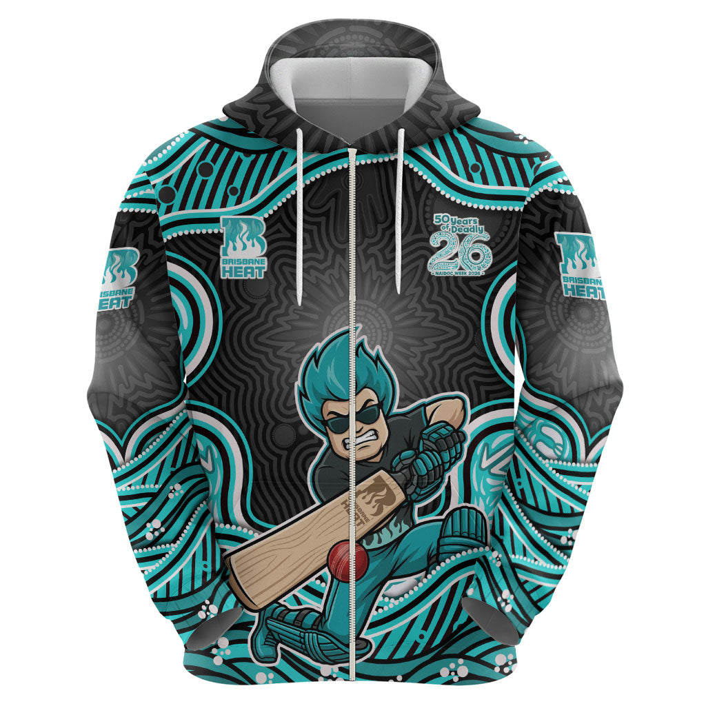 Brisbane Heat NAIDOC Week 2026 Hoodie Aboriginal Indigenous - 50 Years of Deadly