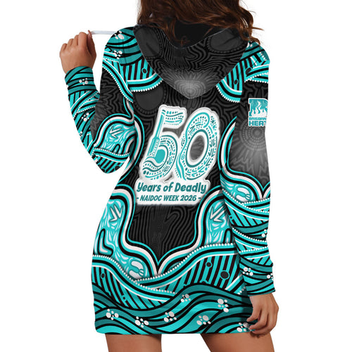 Brisbane Heat NAIDOC Week 2026 Hoodie Dress Aboriginal Indigenous - 50 Years of Deadly