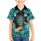 Brisbane Heat NAIDOC Week 2026 Kid Hawaiian Shirt Aboriginal Indigenous - 50 Years of Deadly