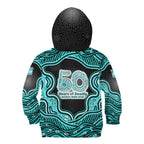 Brisbane Heat NAIDOC Week 2026 Kid Hoodie Aboriginal Indigenous - 50 Years of Deadly