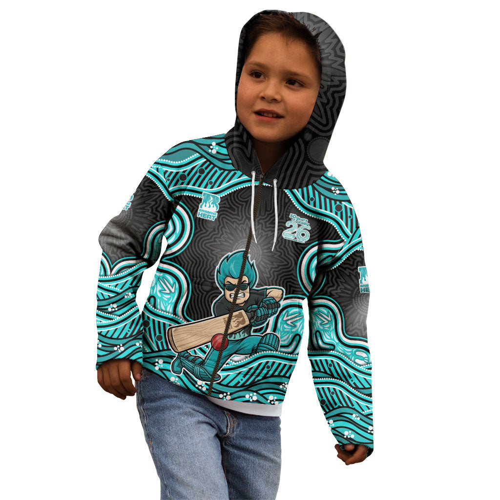 Brisbane Heat NAIDOC Week 2026 Kid Hoodie Aboriginal Indigenous - 50 Years of Deadly