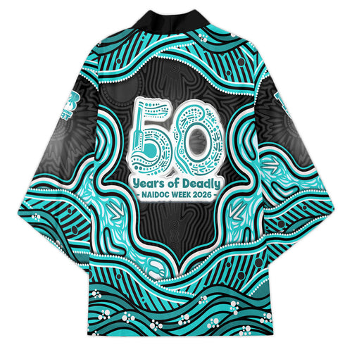 Brisbane Heat NAIDOC Week 2026 Kimono Aboriginal Indigenous - 50 Years of Deadly