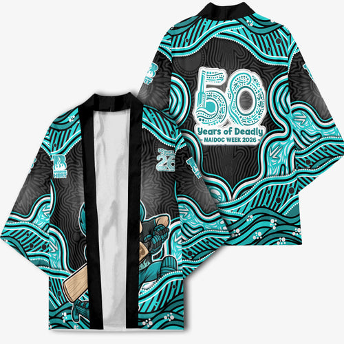 Brisbane Heat NAIDOC Week 2026 Kimono Aboriginal Indigenous - 50 Years of Deadly