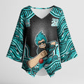 Brisbane Heat NAIDOC Week 2026 Kimono Sleeve Blouse Aboriginal Indigenous - 50 Years of Deadly