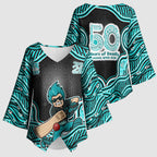 Brisbane Heat NAIDOC Week 2026 Kimono Sleeve Blouse Aboriginal Indigenous - 50 Years of Deadly