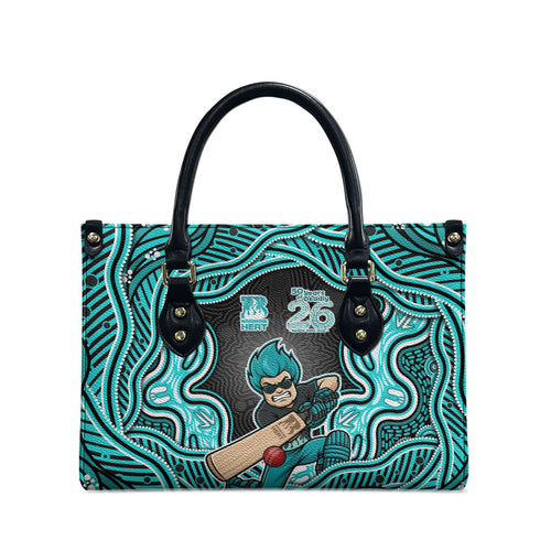 Brisbane Heat NAIDOC Week 2026 Leather Bag Aboriginal Indigenous - 50 Years of Deadly
