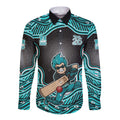 Brisbane Heat NAIDOC Week 2026 Long Sleeve Button Shirt Aboriginal Indigenous - 50 Years of Deadly