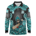 Brisbane Heat NAIDOC Week 2026 Long Sleeve Polo Shirt Aboriginal Indigenous - 50 Years of Deadly