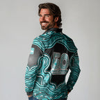 Brisbane Heat NAIDOC Week 2026 Long Sleeve Polo Shirt Aboriginal Indigenous - 50 Years of Deadly