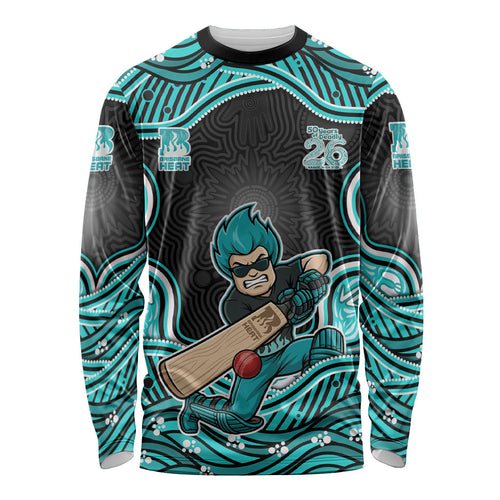 Brisbane Heat NAIDOC Week 2026 Long Sleeve Shirt Aboriginal Indigenous - 50 Years of Deadly