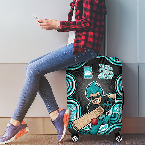 Brisbane Heat NAIDOC Week 2026 Luggage Cover Aboriginal Indigenous - 50 Years of Deadly