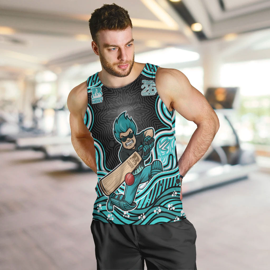Brisbane Heat NAIDOC Week 2026 Men Tank Top Aboriginal Indigenous - 50 Years of Deadly