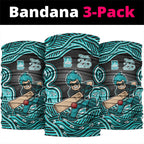 Brisbane Heat NAIDOC Week 2026 Neck Gaiter Aboriginal Indigenous - 50 Years of Deadly