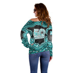 Brisbane Heat NAIDOC Week 2026 Off Shoulder Sweater Aboriginal Indigenous - 50 Years of Deadly