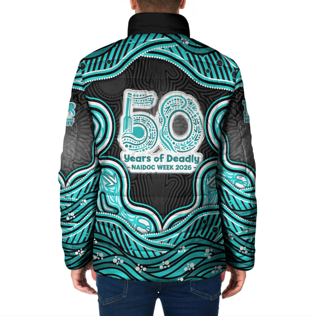 Brisbane Heat NAIDOC Week 2026 Padded Jacket Aboriginal Indigenous - 50 Years of Deadly
