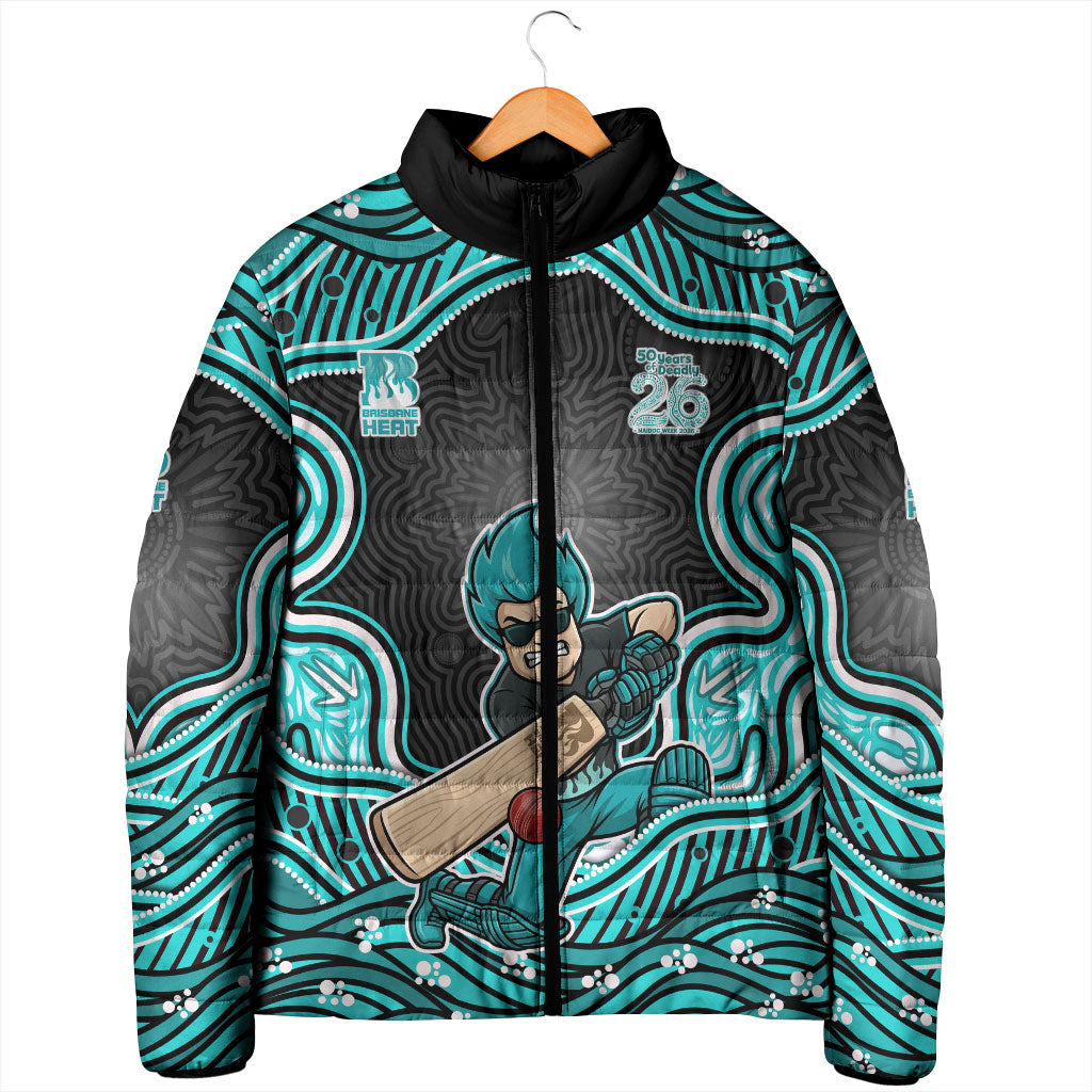 Brisbane Heat NAIDOC Week 2026 Padded Jacket Aboriginal Indigenous - 50 Years of Deadly