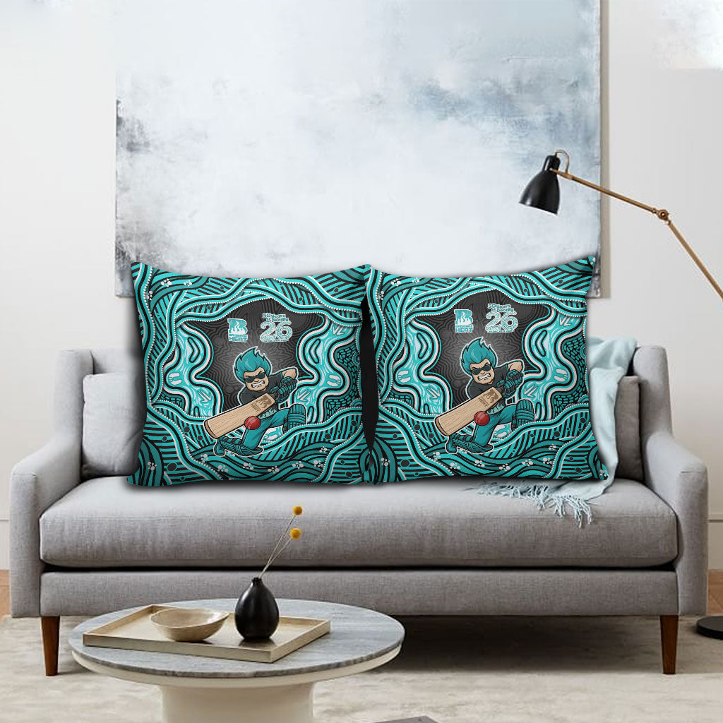 Brisbane Heat NAIDOC Week 2026 Pillow Cover Aboriginal Indigenous - 50 Years of Deadly