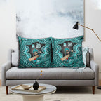 Brisbane Heat NAIDOC Week 2026 Pillow Cover Aboriginal Indigenous - 50 Years of Deadly