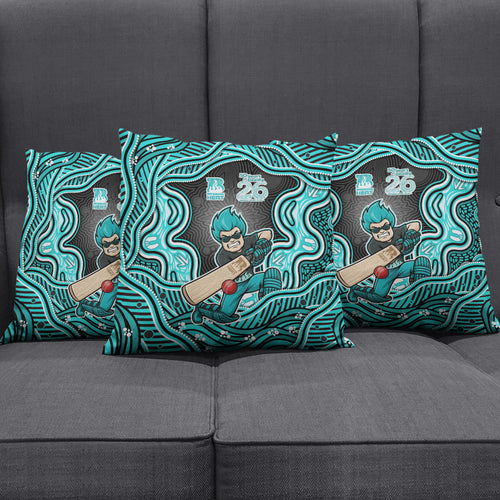 Brisbane Heat NAIDOC Week 2026 Pillow Cover Aboriginal Indigenous - 50 Years of Deadly