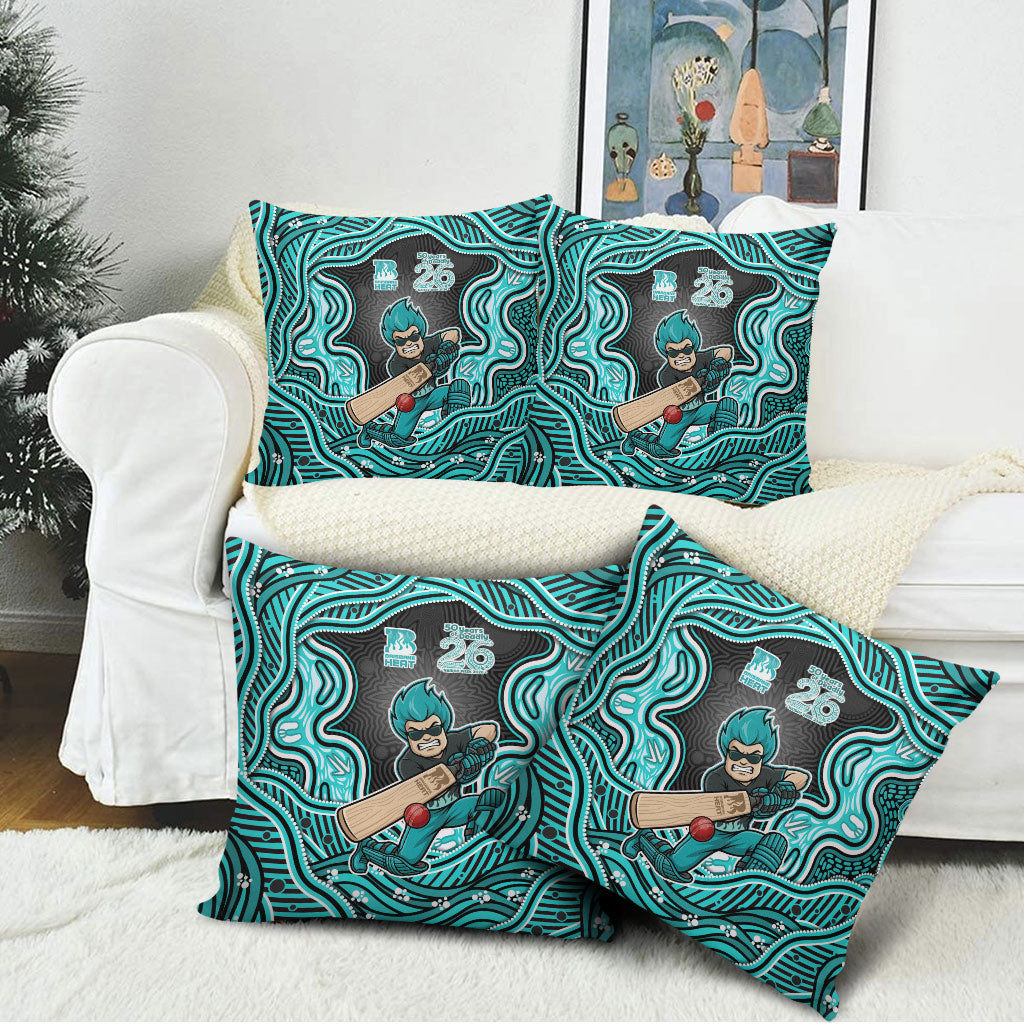Brisbane Heat NAIDOC Week 2026 Pillow Cover Aboriginal Indigenous - 50 Years of Deadly