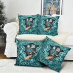 Brisbane Heat NAIDOC Week 2026 Pillow Cover Aboriginal Indigenous - 50 Years of Deadly