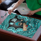 Brisbane Heat NAIDOC Week 2026 Puzzle Aboriginal Indigenous - 50 Years of Deadly