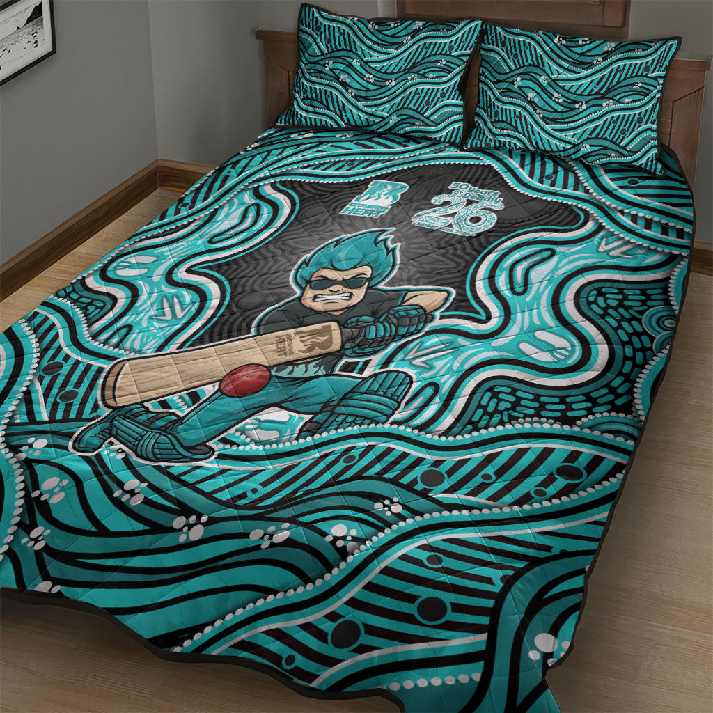 Brisbane Heat NAIDOC Week 2026 Quilt Bed Set Aboriginal Indigenous - 50 Years of Deadly