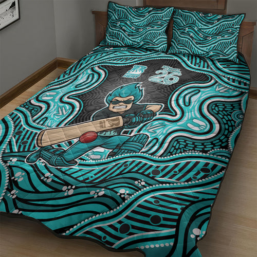 Brisbane Heat NAIDOC Week 2026 Quilt Bed Set Aboriginal Indigenous - 50 Years of Deadly